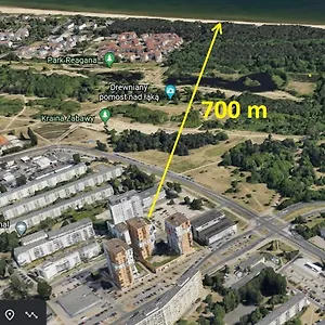 Apartament25b, Plaża, Internet, Netflix Gdańsk